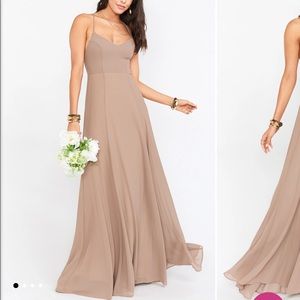 Godshaw Goddess Gown ~ Dune Chiffon